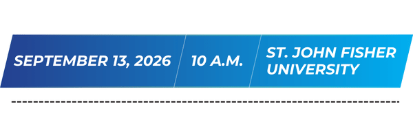 September 13, 2026 | 10 a.m. | St. John Fisher University